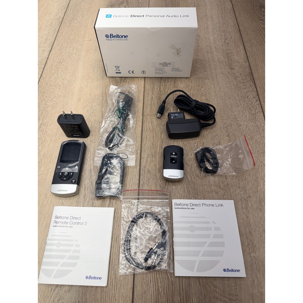 Beltone Direct Remote Control 2 & Direct Phone Link for Hearing Aids Bundle